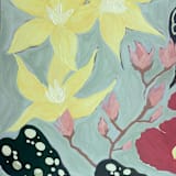 "Splendor No. 1" - Original Painting in multicolorassorted-colors by Lauren Perkins