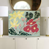 "Splendor No. 1" - Original Painting in multicolorassorted-colors by Lauren Perkins