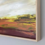 "Calypso Glow - Original" - Original Painting in orange by Julia Contacessi