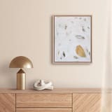 "Autumn Grass | 11" x 14" framed original mixed-media painting on canvas" - Original Painting in multicolor by Kayla King