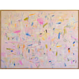 "Pink Aura Bloom" - Original Painting in pink by Shina Choi