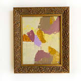 "Candlelight Rose" - Original Painting in yellow by Jessalin Beutler