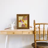 "Candlelight Rose" - Original Painting in yellow by Jessalin Beutler