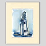 "Shine a Light Bright Enough to Dispel the Darkness" - Original Painting in blue by Golden Lines and Silver Linings