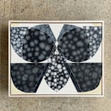 "GODDESS no3" - Original Painting in black by Christina Flowers