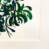 "Jade Botanicals" - Original Painting in green by Teju Reval