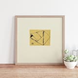 "Origami 1" - Original Painting in multicolorassorted-colors by Dana Williamowsky