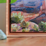 "Mountain Majesty | Colorado Landscape" - Original Painting in multicolor by Weronika Zubek