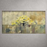 "Hero Awakening" - Original Painting in gray by Jon Leafstedt