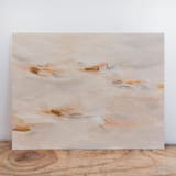 "Mesmerizing sky" - Original Painting in brown by Lucrecia Caporale