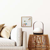 "Let The Rainbow Go" - Original Painting in multicolorassorted-colors by AlisonJerry