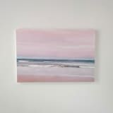 "Beach Walk Original Canvas Painting" - Original Painting in multicolor by Lindsay Kelly Art
