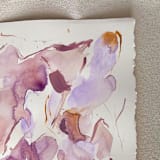 "A Rare Thing" - Original Painting in purple by Suzanna Toole