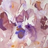 "A Rare Thing" - Original Painting in purple by Suzanna Toole