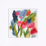 "Auretta" - Original Painting in multicolorassorted-colors by CONNIE COLLUM