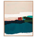 "Beach Bonfire" - Original Painting in multicolor by Caryn Owen