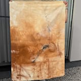 "Terra No. 01" - Original Painting in brown by Karine Tonial Grimm