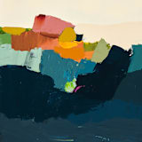 "Spring on the Bluffs" - Original Painting in multicolorassorted-colors by Caryn Owen