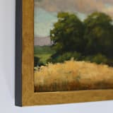 "Heber Valley" - Original Painting in green by Wendy Keller