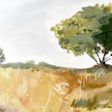 "Nature's Beauty Acrylic Original Painting" - Original Painting in brown by Lucrecia Caporale