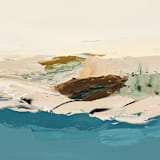 "low tide" - Original Painting in multicolorassorted-colors by Caryn Owen