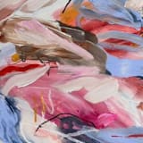 "“The Shape of a Feeling” – Framed Original Diptych on Paper" - Original Painting in multicolor by Sarah Mankin
