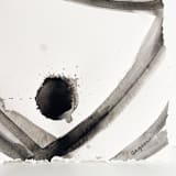 "Plant Cell 14" - Original Painting in black by Mary Gaspar