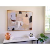 "Remaining Warmth" - Original Painting in beige by Shina Choi