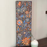 "Fall Fantasy" - Original Painting in brown by Devika Keskar