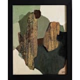 "Green Abstract" - Original Painting in green by Wendy Keller