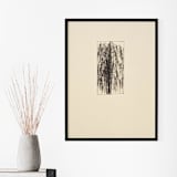 "Willow 5" - Original Painting in black by Dana Williamowsky