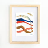"Primary Lines" - Original Painting in multicolor by Mary Gaspar