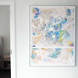 "Skiing in Japan" - Original Painting in multicolorassorted-colors by Kathryn Kelly