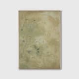 "Mystic Sands" - Original Painting in yellow by Karine Tonial Grimm