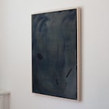 "Night Swim" - Original Painting in blue by Jennifer Daily