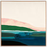 "Pink California Coast" - Original Painting in multicolorassorted-colors by Caryn Owen