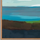 "Monterey Bay Series Long" - Original Painting in multicolorassorted-colors by Caryn Owen