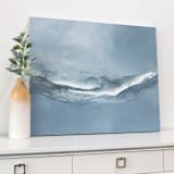 "Origins" - Original Painting in blue by Julia Contacessi