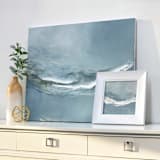 "Origins" - Original Painting in blue by Julia Contacessi