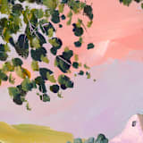 "White Barn" - Original Painting in multicolor by Lindsay Megahed