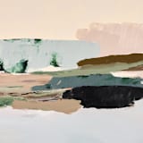 "Secret Coast Original Painting" - Original Painting in multicolorassorted-colors by Caryn Owen