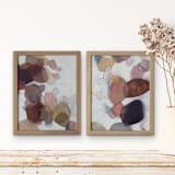 "Echoes in Rose" - Original Painting in pink by Wendy Keller