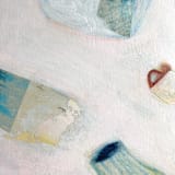 "the world spins madly on" - Original Painting in multicolorassorted-colors by tina johnson