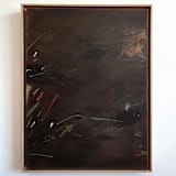 "Room 403" - Original Painting in brown by Shiho Whitehead