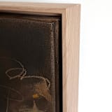 "Room 403" - Original Painting in brown by Shiho Whitehead
