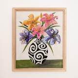 "Bring it to the Party" - Original Painting in multicolorassorted-colors by CONNIE COLLUM