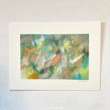 "Untitled 20" - Original Painting in blue by Amy Mullen