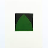 "Green Leaf" - Original Painting in multicolorassorted-colors by Dana Williamowsky