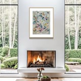"Let’s Go Away for Awhile No. 1 - Original painting - 24x30" - Original Painting in multicolor by Sarah Mankin