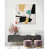 "The Black Prelude" - Original Painting in black by Shina Choi